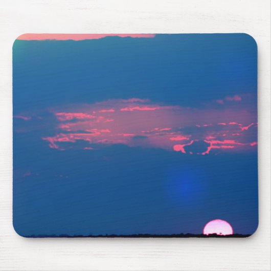 Beeindruckender Sonnenuntergang von der Maus-Pad z Mousepad (Vorne)