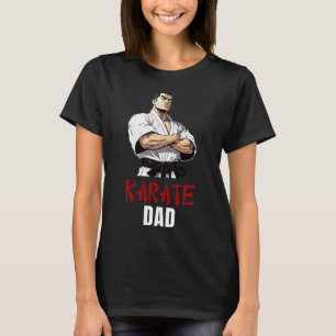 Beeindruckender Stil für Martial-Arts-Super-Väter T-Shirt