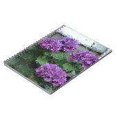 beeindruckendes Hydrangea-Notebook Notizblock (Linke Seite)