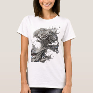 Beeindruckendes Silber ABSTRACT ART Design v2 T-Shirt