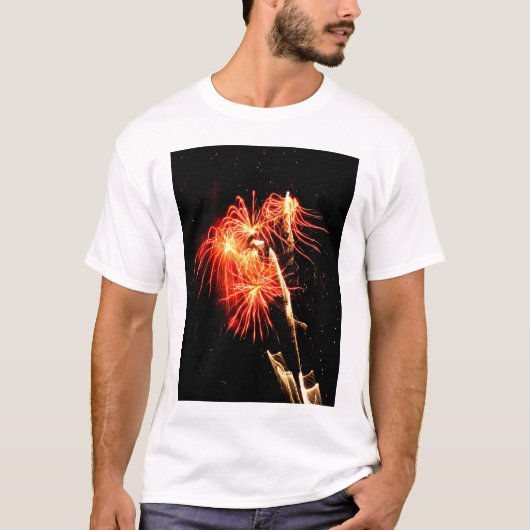 Beeinflussende Flammen T-Shirt (Vorderseite)