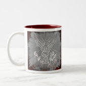 Beeinflussendes Weihnachtsmaze - Trinity Two-Tone Zweifarbige Tasse (Links)