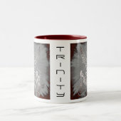Beeinflussendes Weihnachtsmaze - Trinity Two-Tone Zweifarbige Tasse (Mittel)