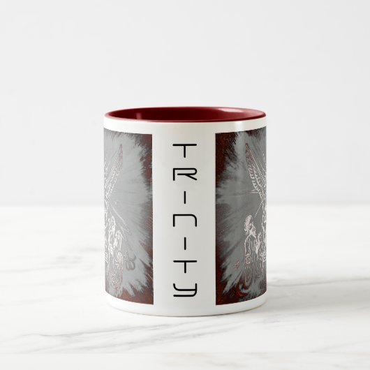 Beeinflussendes Weihnachtsmaze - Trinity Two-Tone Zweifarbige Tasse (Mittel)