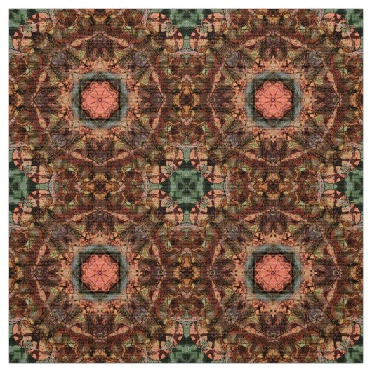Beeinflußte Stern-OstMandala und Kreuz-Fliese Stoff (Muster)