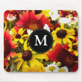 Beeinonist Wildflowers with Monogram Mousepad (Vorne)