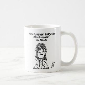 Beeinträchtigt sich zu promovieren ernst die kaffeetasse