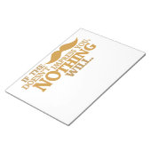 Beeinve Musstache custom color notepad Notizblock (angewinkelt)