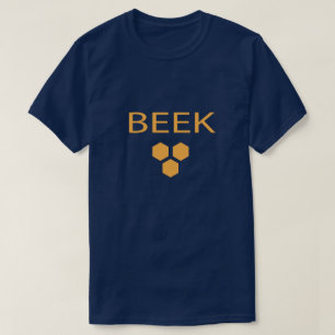 Beek Imker mit Bienenwabensymbol T-Shirt