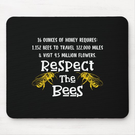 Beekeeng liefert Honey Bee Hive Humble Keeper Mousepad (Vorne)