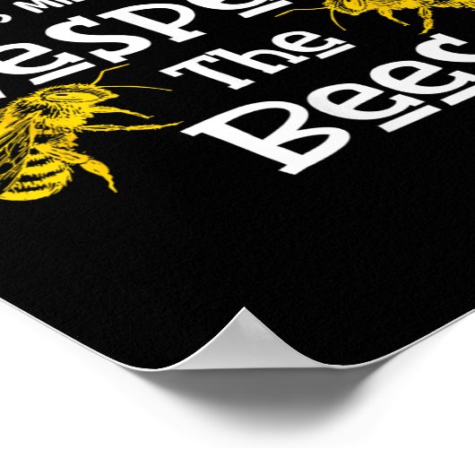 Beekeeng liefert Honey Bee Hive Humble Keeper Poster (Ecke)