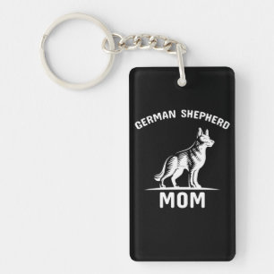 Beekeeper Art German Shepherd Mommy Schlüsselanhänger