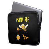 Beekeeper Art Mama Bee Laptopschutzhülle (Vorderseite Links)