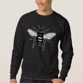 Beekeeper  Bee Beekeeping Graphic Bee Sweatshirt (Vorderseite)