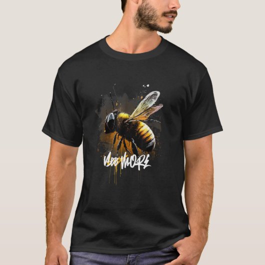 Beekeeper Beekeeping Honey Apiarist Honeycomb Bee T-Shirt (Vorderseite)