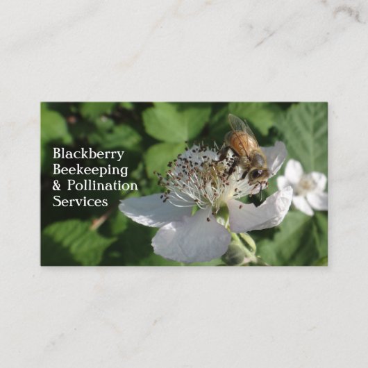 Beekeeper Blackberry Visitenkarte (Vorderseite)