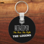 Beekeeper der Mann, der Mythos, die Legende Schlüsselanhänger (Vorderseite)