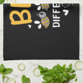 Beekeeper Gift | Bee Different Geschirrtuch (Gefaltet)