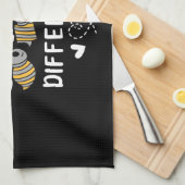 Beekeeper Gift | Bee Different Geschirrtuch (Viertel Falte)