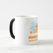 Beekeeper Gift | Do Not Mess With A Beekeeper Verwandlungstasse (Vorderseite Links)