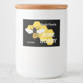 Beekeeper Honey Bearm Custom Container Label Lebensmitteletikett (Vorderseite)