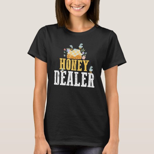 Beekeeper Honey Dealer Bees Saying Beekeeping T-Shirt (Vorderseite)