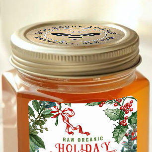 Beekeeper Honeybee Apiary Product Runder Aufkleber