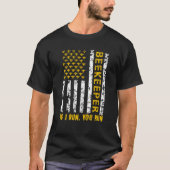 Beekeeper Men Women US Flag Honeybee Beekeeping Be T-Shirt (Vorderseite)