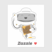 Beekeeper Mia Sticker (Blatt)