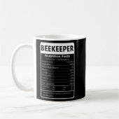 BEEKEEPER Nutrition Fakten sarkastisch grafisch Kaffeetasse (Links)