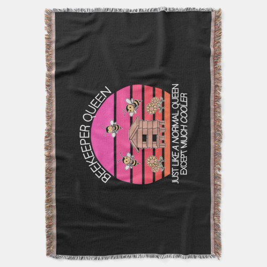 Beekeeper Queen Decke (Vorderseite Vertikal)