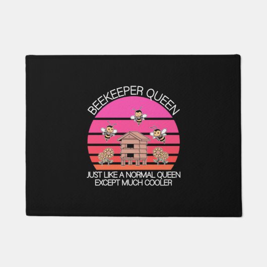 Beekeeper Queen Fußmatte (Vorderseite)