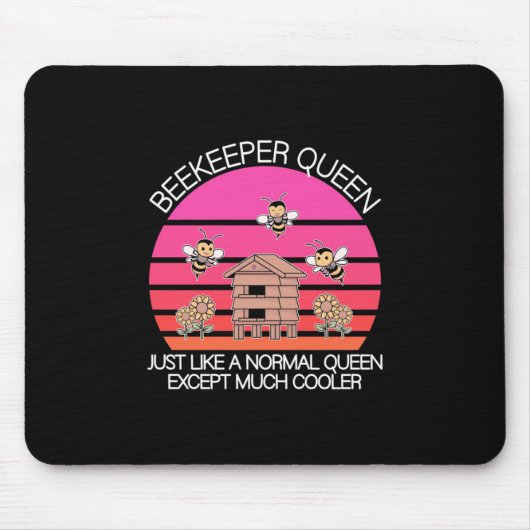 Beekeeper Queen Mousepad (Vorne)