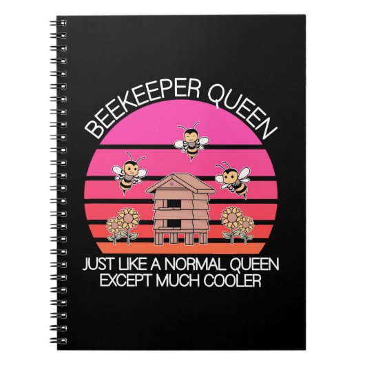 Beekeeper Queen Notizblock (Vorderseite)