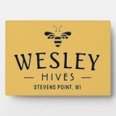 Beekeeper's Apiary Sign für den Bauer Markt Fotoplatte (Vorderseite)