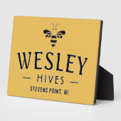 Beekeeper's Apiary Sign für den Bauer Markt Fotoplatte (Seite)