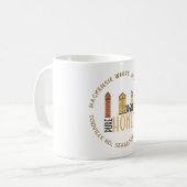 Beekeeper's Name Three Little Hives Bio Honey Kaffeetasse (Vorderseite Links)
