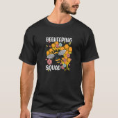 Beekeeping Squad Wildlife Bees Bee Keeper T-Shirt (Vorderseite)