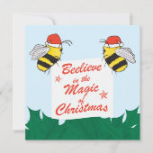 Beelieve im Zauber der Weihnachtskarte (Vorderseite)