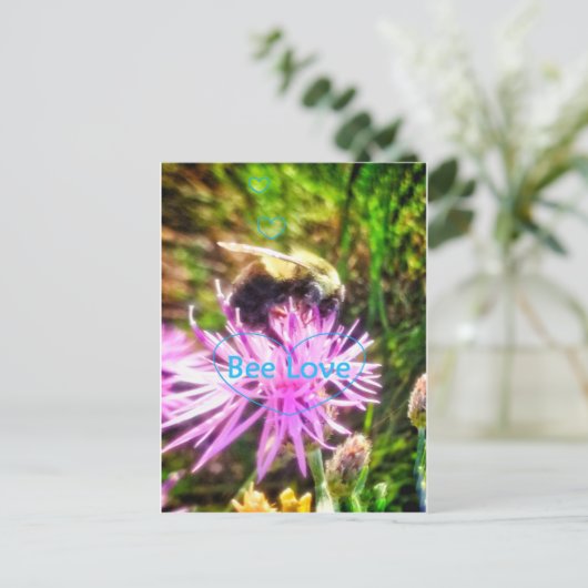 BEELOVE2 POSTCARD POSTKARTE (Stehend Vorderseite)