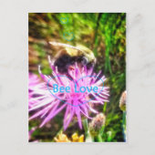 BEELOVE2 POSTCARD POSTKARTE (Vorderseite)