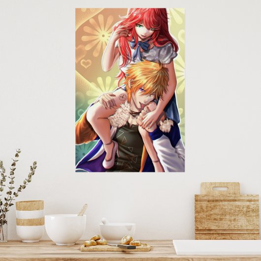 Beelzebub gehorchen mir x mc poster (Küche)