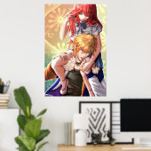 Beelzebub gehorchen mir x mc poster (Heimbüro)