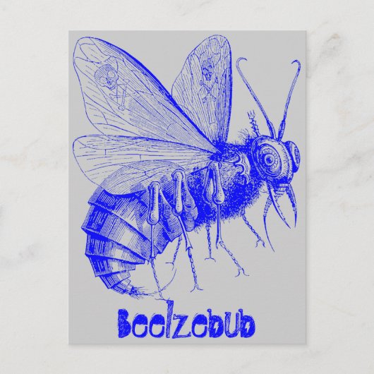 Beelzebub Postkarte (Vorderseite)