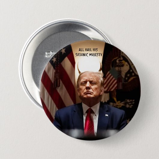 Beelzetrump Button (Vorne & Hinten)