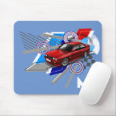 Beemer E30 M3 Mäusematte Mousepad (Mit Mouse)