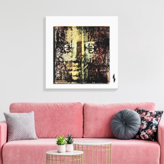 Been Here Before Leinwanddruck (Insitu (Wohnzimmer))