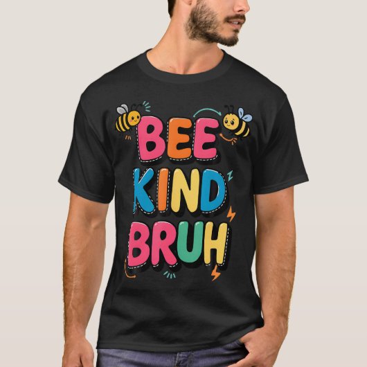 Been Kind Bumble Bee Kindness Girls Kinder Jungs T-Shirt (Vorderseite)