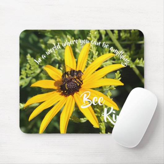 Been Kind Fotografie Gelb Motivierend Mousepad (Mit Mouse)