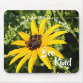 Been Kind Fotografie Gelb Motivierend Mousepad (Vorne)